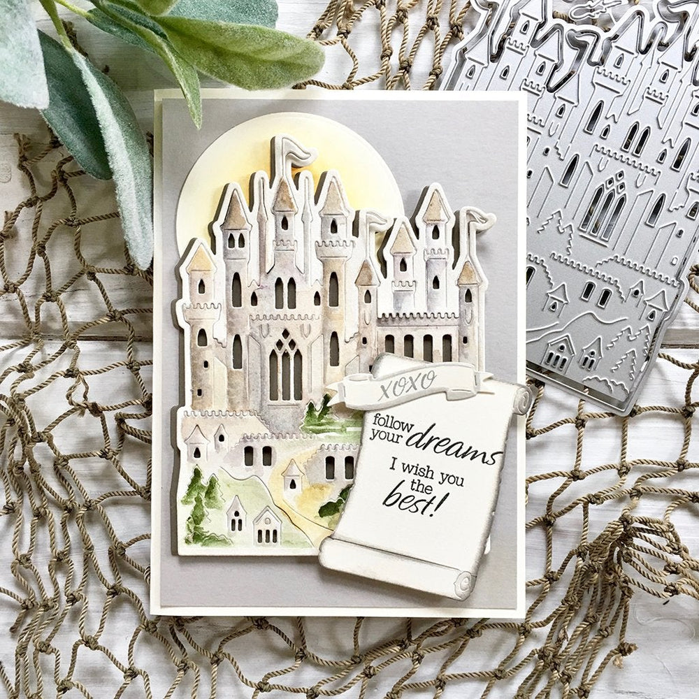 Hero Arts Paper Layering Castle Dies