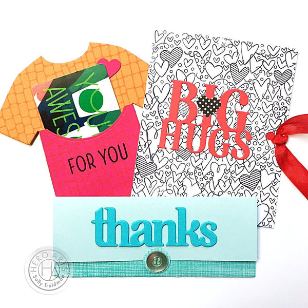 Hero Arts Big Hugs Stamp & Cut Set