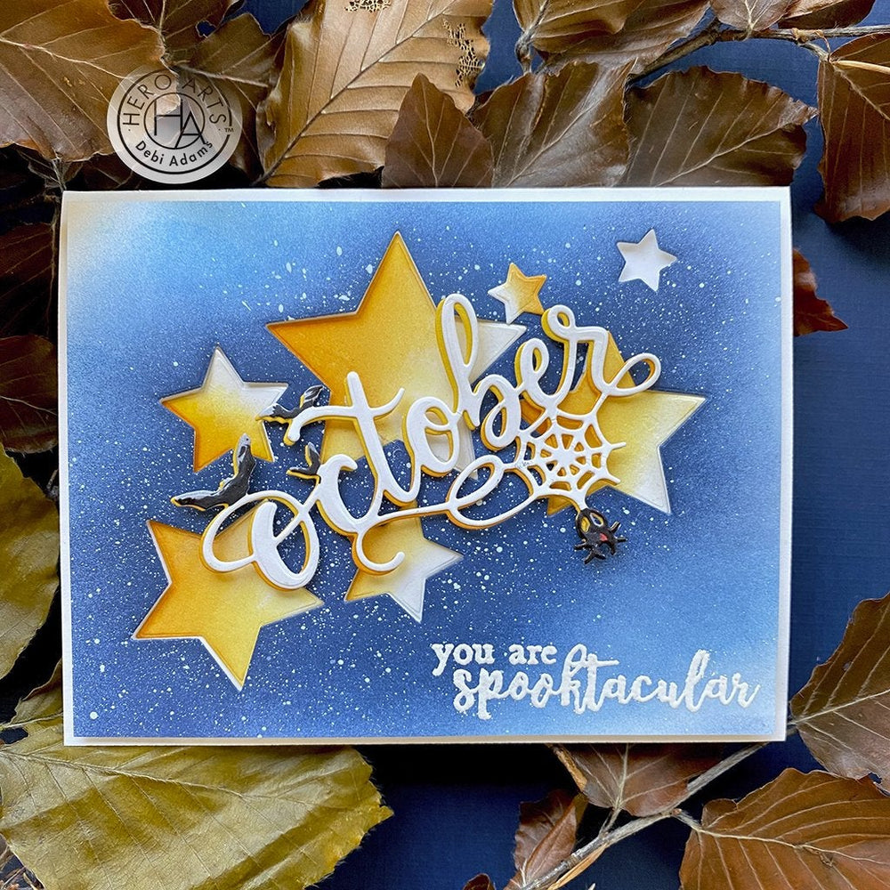 Hero Arts 5-Point Stars Infinity Nesting Dies