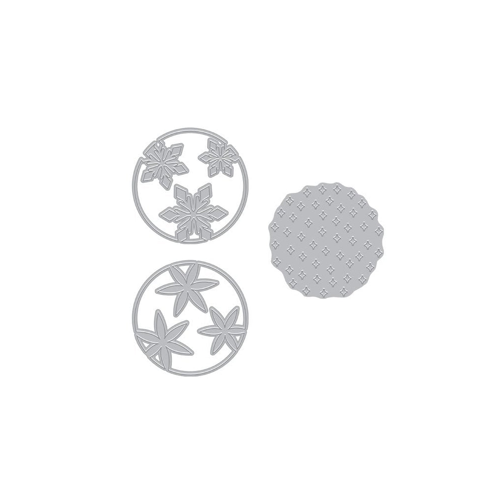 Hero Arts Looking Glass Snowflake Dies