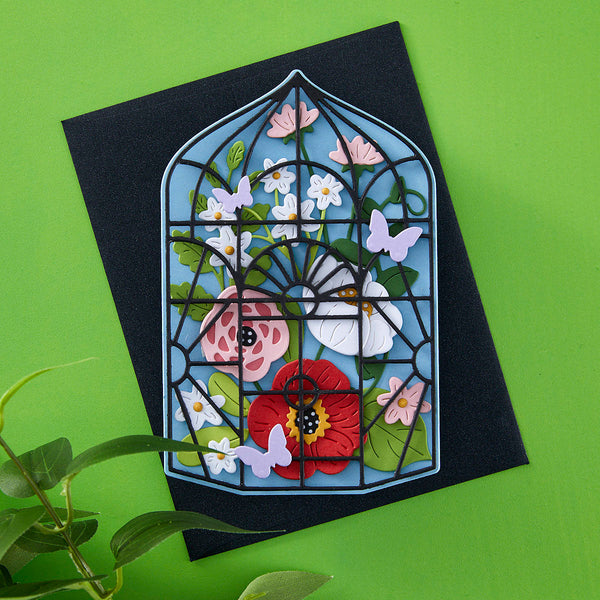 Crafter's Home Exclusive Botanical Atrium Die Set