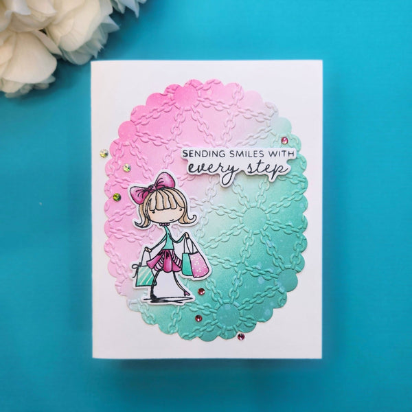 Crafter's Home Exclusive - Luxe Lattice Embossing Folder