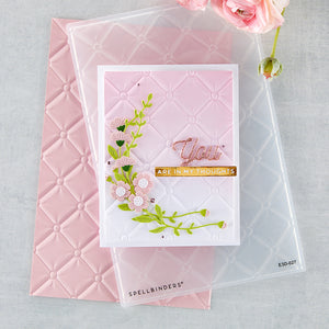 Tufted 3D Embossing Folder