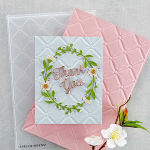 Tufted 3D Embossing Folder