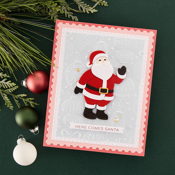 Vintage Ornaments 3D Embossing Folder