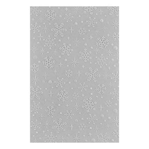 Sparkling Snow 3D Embossing Folder by Simon Hurley