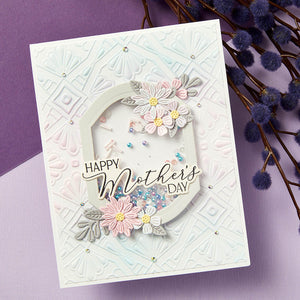 Mirrored Arch Labels Etched Dies from the Mirrored Arch Collection