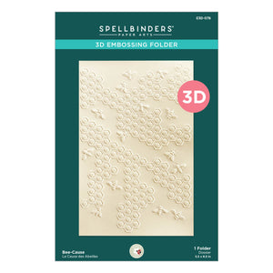 Bee-Cause 3D Embossing Folder from the Through the Arbor Garden Collection by Susan Tierney-Cockburn