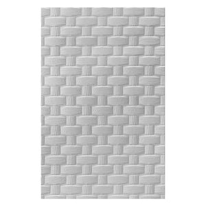 Woven 3D Embossing Folder from the Spring Sampler Collection by Simon Hurley