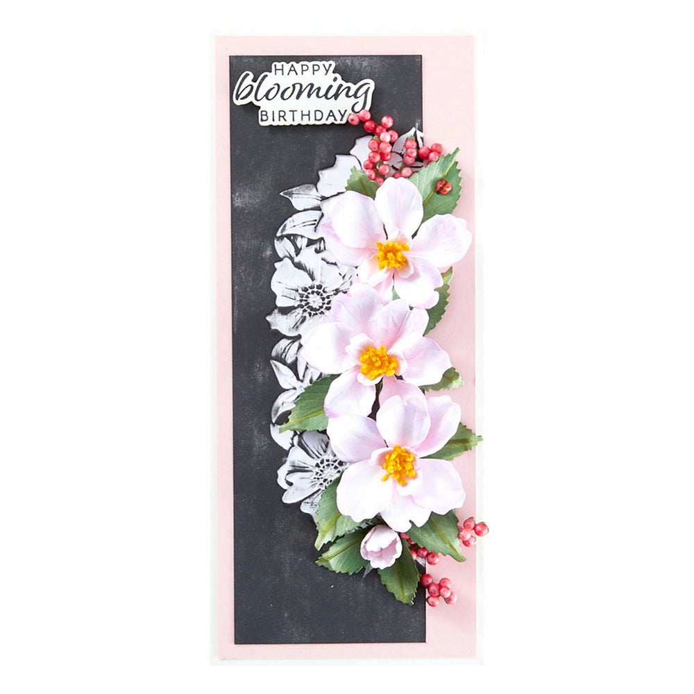 Nature's Botanical Wreath 3D Embossing Folder from the Nature's Botanical Garden Collection by Susan Tierney-Cockburn