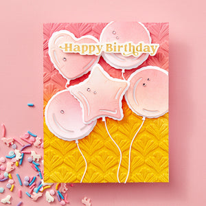 Flourish 3D Embossing Folder by Simon Hurley