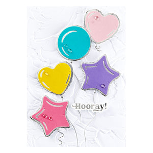 Plaster 3D Embossing Folder from the Birthday Bash Collection by Simon Hurley