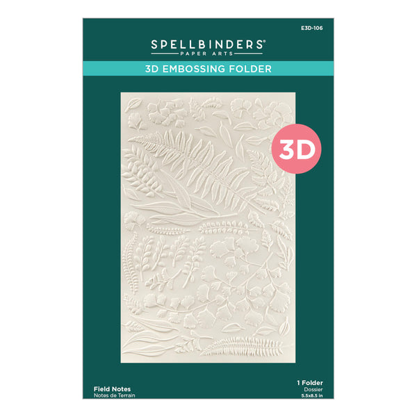 Field Notes 3D Embossing Folder