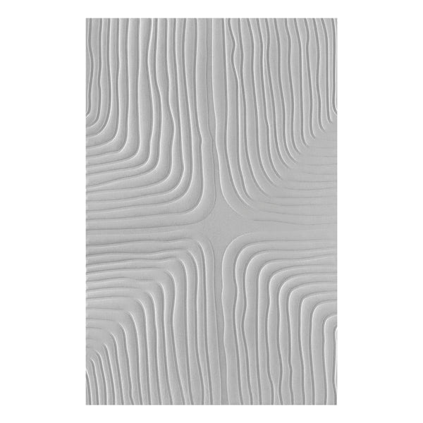 Lined Corners 3D Embossing Folder by Dina Wakley