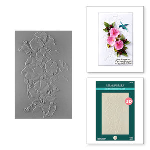 Petunia Cascade 3D Embossing Folder by Susan Tierney-Cockburn