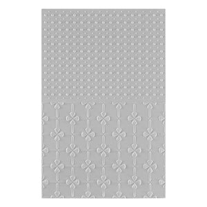 Polka Dot & Posy Duo 3D Embossing Folder by Wendy Vecchi