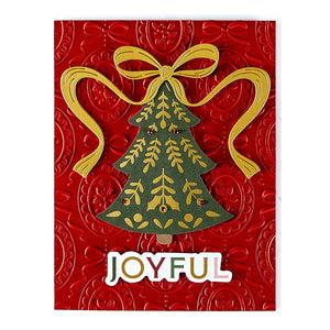 Christmas Cameos 3D Embossing Folder from the Merry Moments Collection
