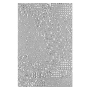 Distress Mix 3D Embossing Folder