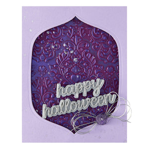 Damask 3D Embossing Folder by Simon Hurley