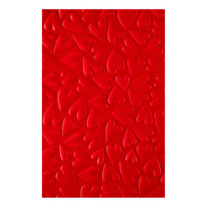 Puffy Hearts 3D Embossing Folder by Simon Hurley
