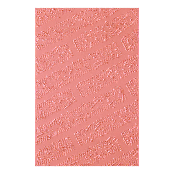 Favorite Song 3D Embossing Folder