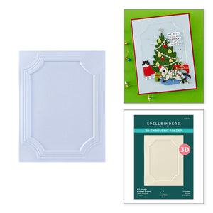 A2 Ornate Molded Frame 3D Embossing Folder by Yana Smakula