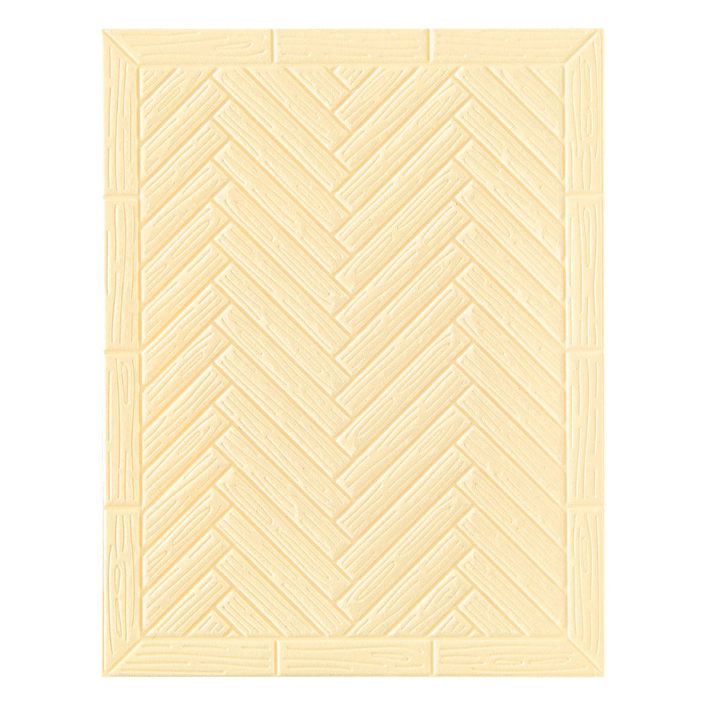 A2 Herringbone Decor 3D Embossing Folder by Yana Smakula