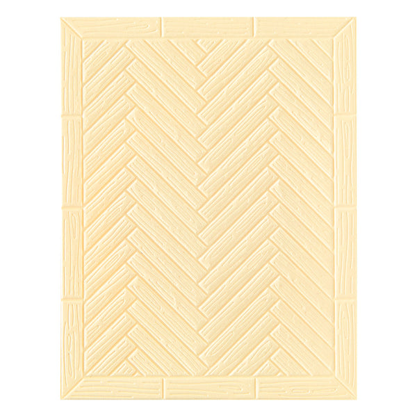 A2 Herringbone Decor 3D Embossing Folder by Yana Smakula