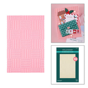 Diamond Blocks 3D Embossing Folder