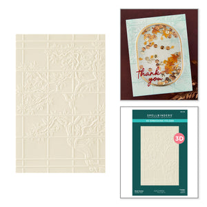 Shoji Screen3D Embossing Folder by Alex Syberia