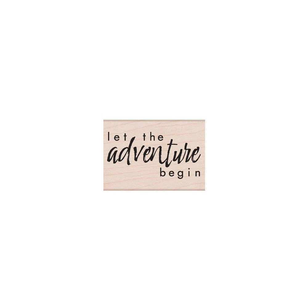 Hero Arts Let the Adventure Begin Wood Stamps