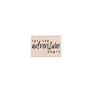 Hero Arts Let the Adventure Begin Wood Stamps