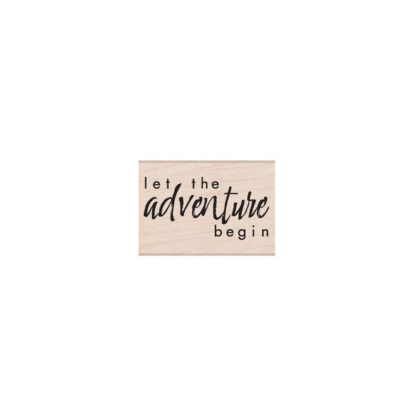 Hero Arts Let the Adventure Begin Wood Stamps