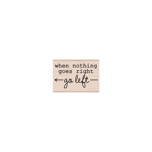 Hero Arts Go Left Wood Stamps