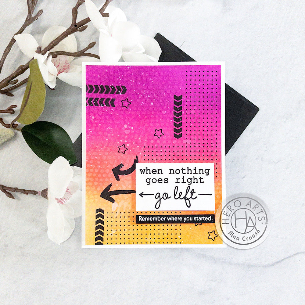 Hero Arts Go Left Wood Stamps