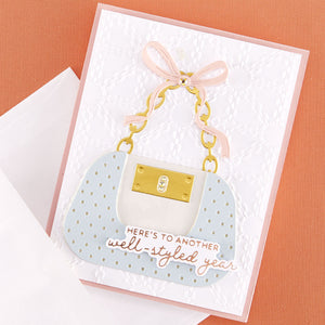 Crafter's Home Exclusive - Luxe Lattice Embossing Folder