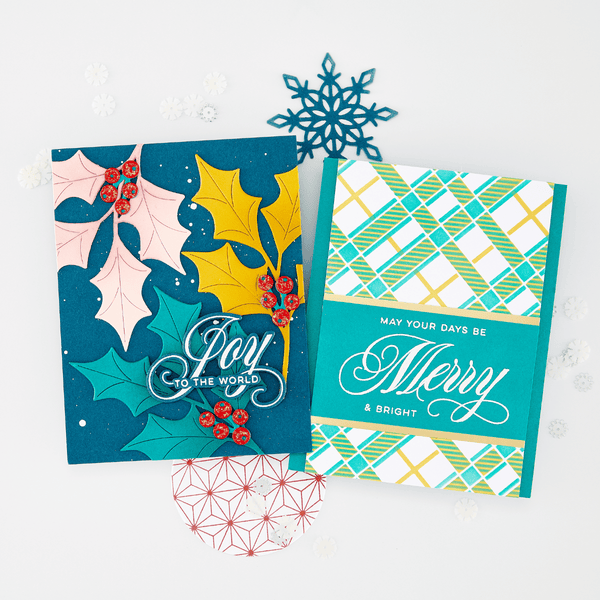 Bold Holly Die Set