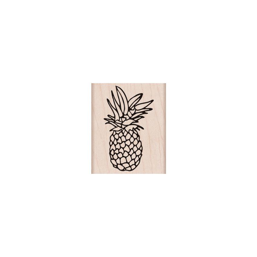 Hero Arts Pineapple Wood Stamps