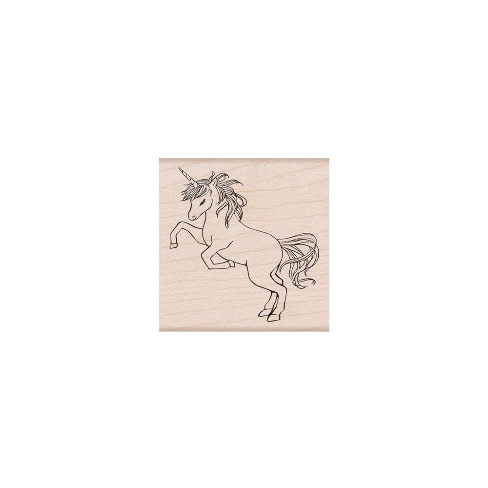 Hero Arts Wild Unicorn Wood Stamps