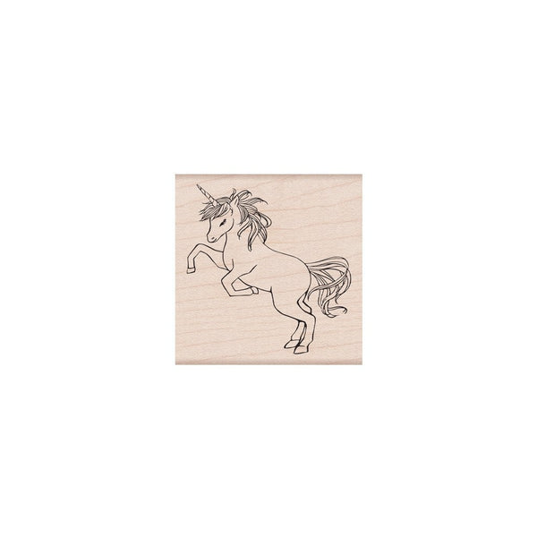 Hero Arts Wild Unicorn Wood Stamps