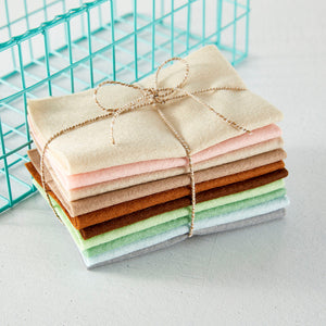 Merino Wool Felt Sheets - Neutral Collection