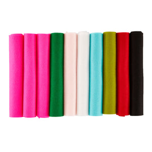Merino Wool Felt Sheets - Festive Collection