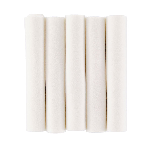 Merino Wool Felt Sheets - Snow
