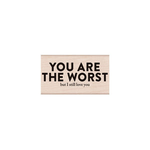 Hero Arts Snarky Love You Wood Stamps