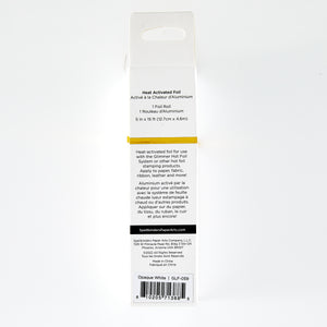 Glimmer Hot Foil Roll - Opaque White - 9/23 Consumer Launch