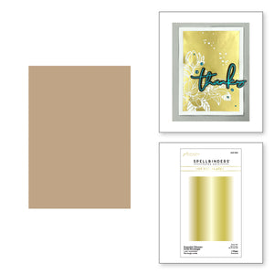 Essential Glimmer Solid Rectangle Glimmer Hot Foil Plate