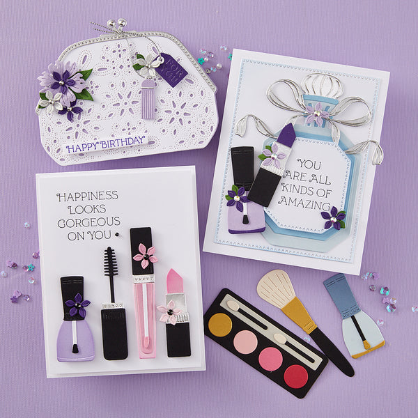 Flawless Sentiments Press + Foil Plate & Die Set