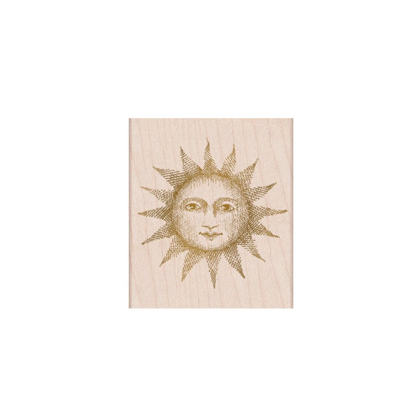 Hero Arts From the Vault Etched Serene Sun Wood Stamps