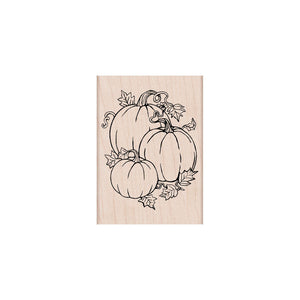 Hero Arts Pumpkin Bunch Wood Stamps