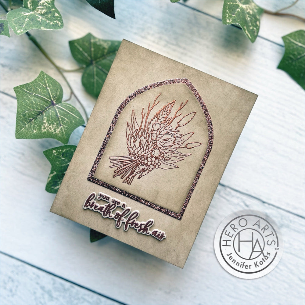 Hero Arts Autumn Sheaf Wood Stamps